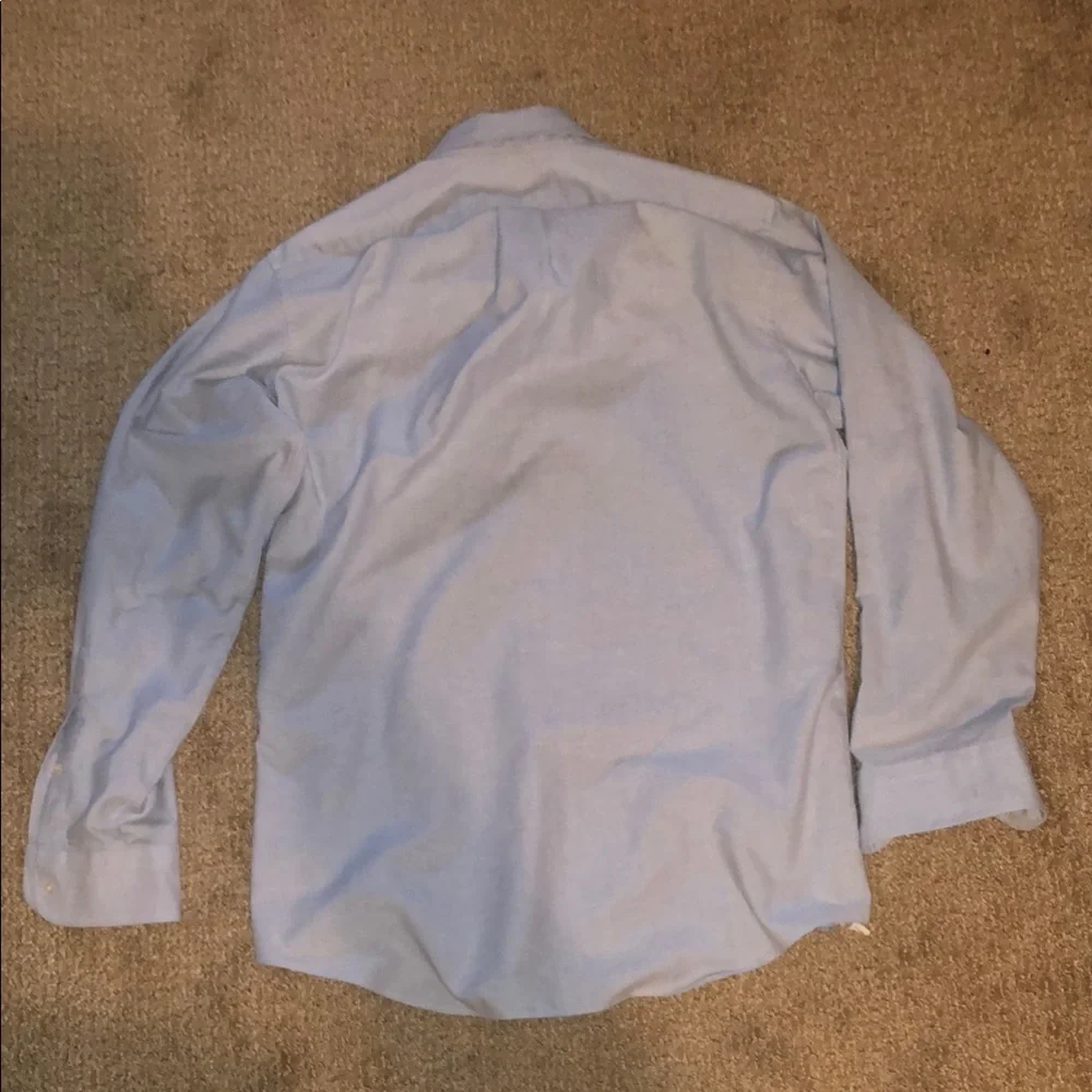 Stafford Blue Dress Shirt - Picture 3 of 6